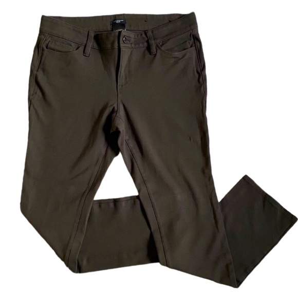 Ann Taylor Pants - ANN TAYLOR Modern Brown Pants Stretchy 10 Petite